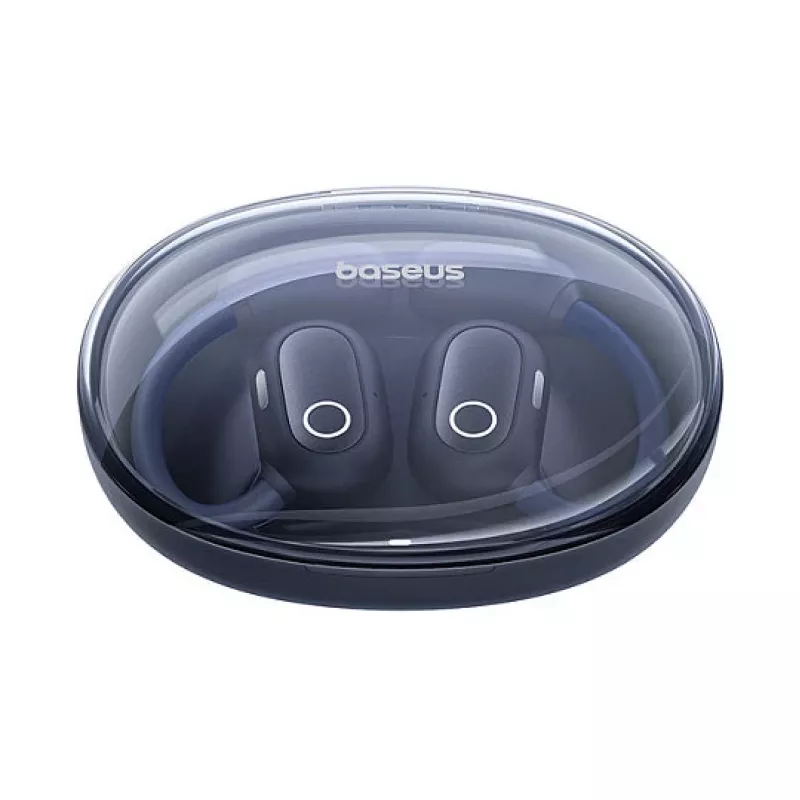 Baseus Eli Sport 1 Open-Ear TWS Cosmic zwart USB-kabel