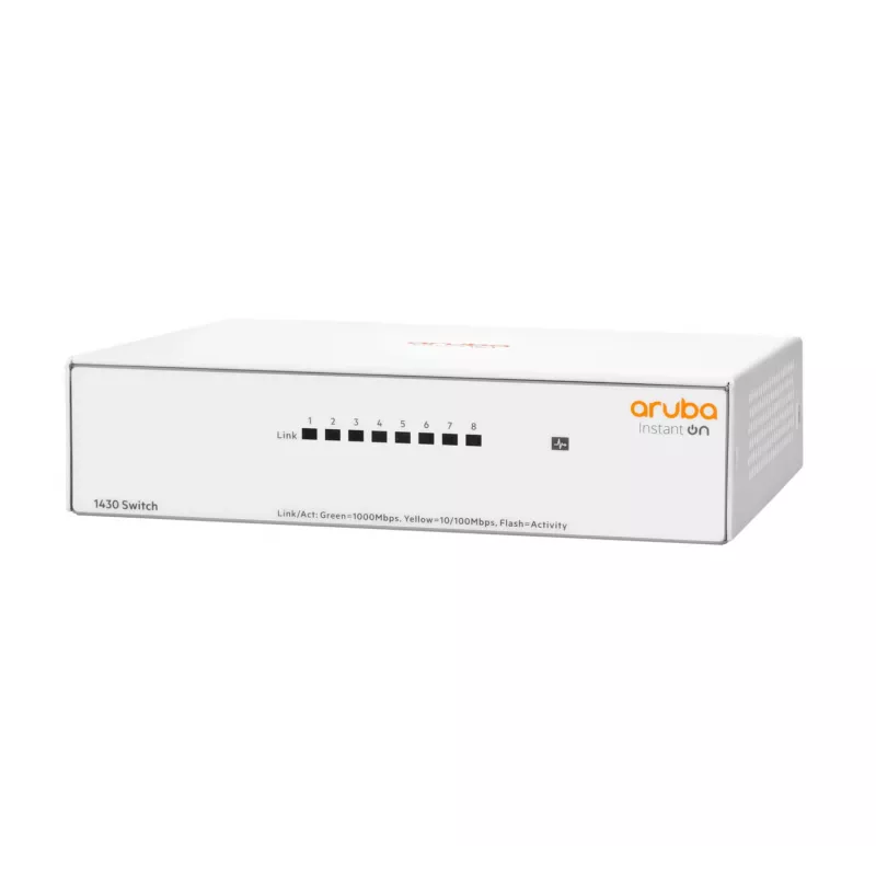 Unmanaged switch Aruba Instant On 1430 8G L2 Gigabit Ethernet 8 poorten