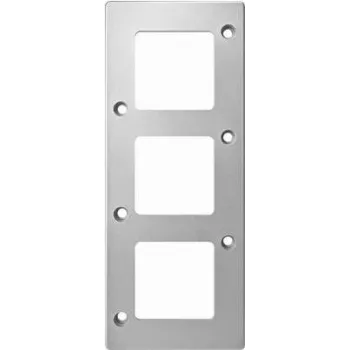 Merten 480360 wandplaat/schakelaarafdekking zilver (480360)