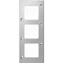 Merten 480360 wandplaat/schakelaarafdekking zilver (480360)