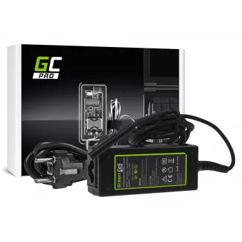 Voeding Green Cell AD63P 36W 12V 2,58A indoor laptop oplader, zwart