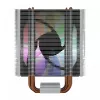 CPU-luchtkoeler SAVIO SAVGCOVORTEXX2ARGB met 4 heatpipes, 120-mm-ARGB-ventilator, zwart