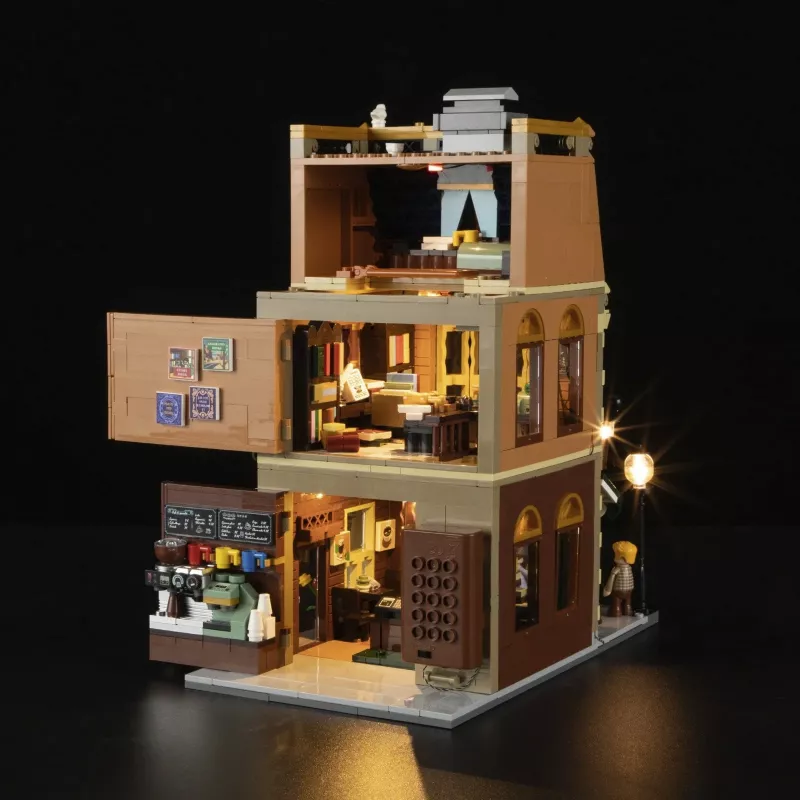 Lumibricks Boek-Café, constructiespeelgoed