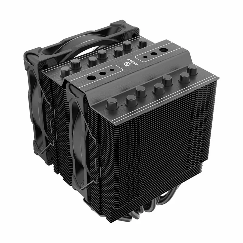 Luchtkoeler Akasa SOHO H7 12 cm zwart 500-2000 tpm keramisch lager