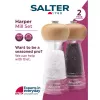 Zout- en pepermolenset Salter beukenhout 4-delig BW12949BEU7