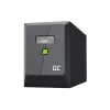 USV Line-Interactive 2 kVA 1200 W, Green Cell, 4 wisselstroomuitgangen, USB, 12 V 9 Ah VRLA (Tower)