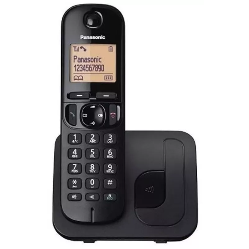 Panasonic KX-TGC 210 PDB DECT-telefoon zwart met nummerweergave