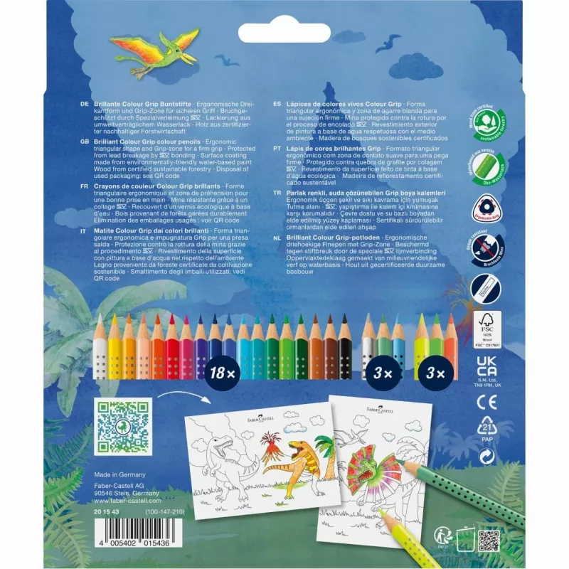 Kleurpotloden Faber-Castell 201546 24 stuks