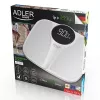 Adler AD 8172w elektronische personenweegschaal LED