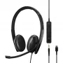 EPOS ADAPT 165T USB-C II headset zwart