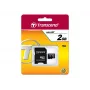 Transcend 2GB MicroSD TS2GUSD flashkaart