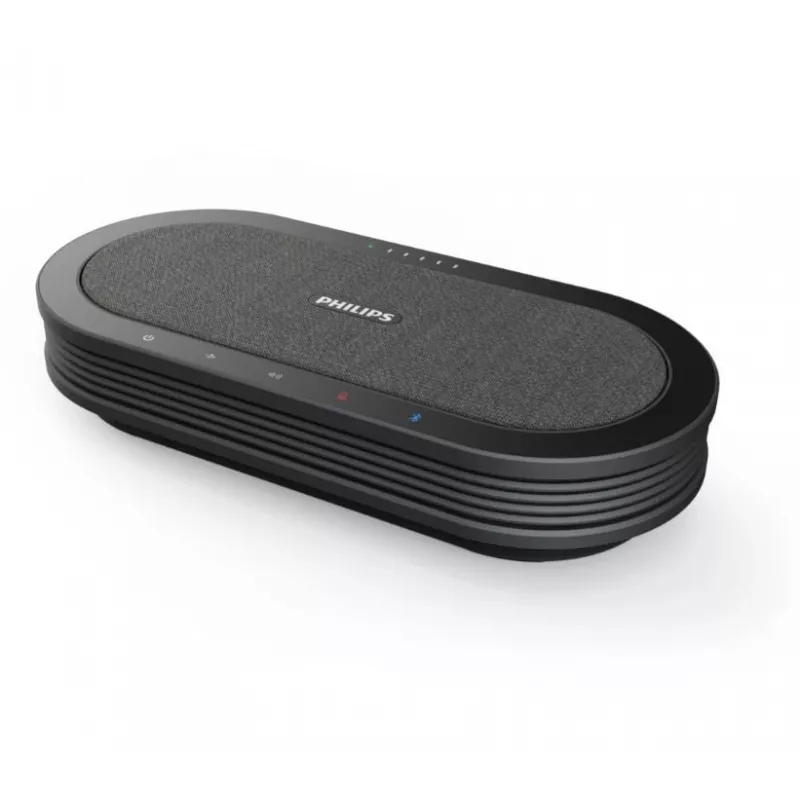 Philips PSE0501 Smart Meeting draadloze vergadermicrofoon met vergaderassistent Sembly, USB-C, zwart/grijs