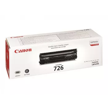 Tonercartridge Canon CRG-726 1 stk. zwart 2400 pagina's