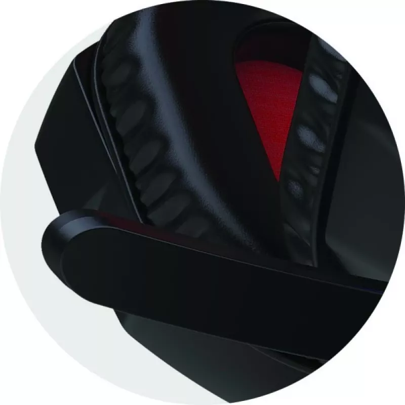 Rebeltec stereokoptelefoon met microfoon SHARK — bedraad on-ear-ontwerp