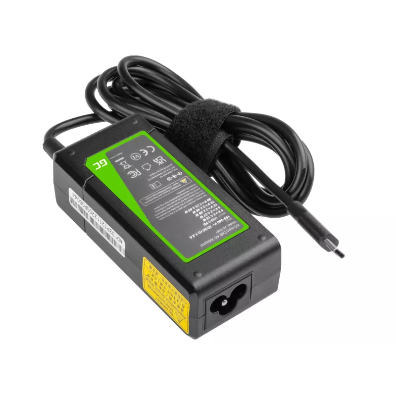 Adapter Green Cell AD133P indoor 45W zwart