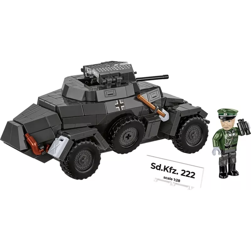 Cobi Blocks Sd.Kfz 222 modelbouwpakket COBI-2657 — 502 bouwstenen