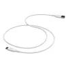 mophie essentials USB-C naar USB-A | oplaadkabel 2 m, wit, 2 m, USB A, USB C, wit