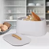 Broodtrommel Maestro MR-1675-BEIGE beige broodbewaarcontainer