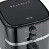 Heteluchtfriteuse Severin FR 2452 4,3 L 1500 W zwart zilver