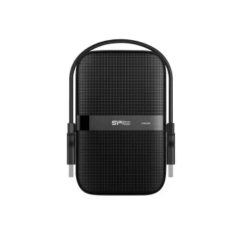 Externe harde schijf Silicon Power Armor A60 5 TB 2,5 inch USB 3.2 Gen 1 schokbestendig, zwart