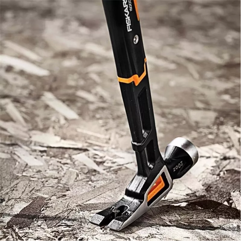 Fiskars 1020214 hamer klauwhamer zwart, metallic, oranje