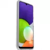 React + Trusted Glass transparante beschermhoes + displaybescherming voor Samsung Galaxy A22