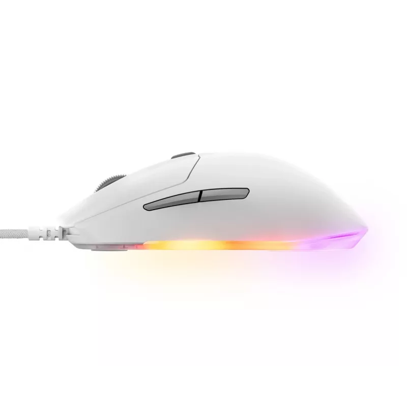 SteelSeries Rival 3 Gen 2 gamingmuis, wit