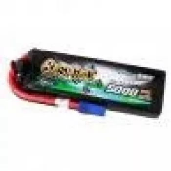 Accu GensAce G-Tech LiPo 5000mAh 11.1V 60C 3S1P, EC2 stekker
