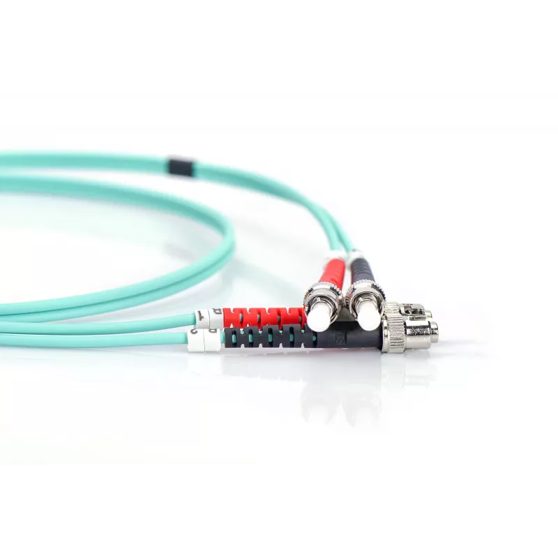 Glasvezel-patchkabel Digitus OM3 ST/ST 1m