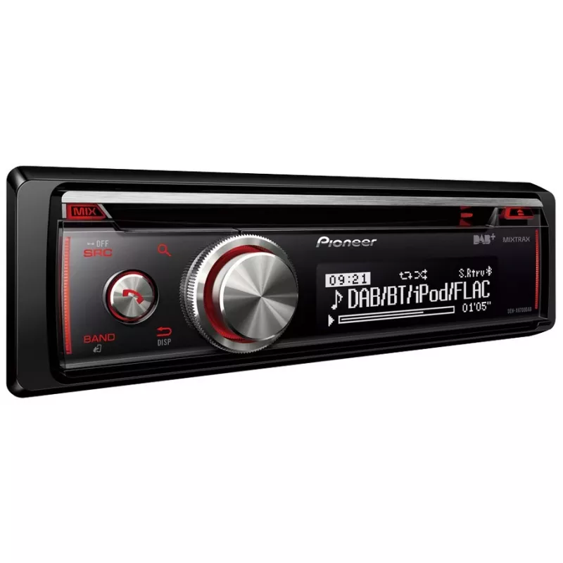 Auto-mediareceiver Pioneer DEH-X8700DAB zwart