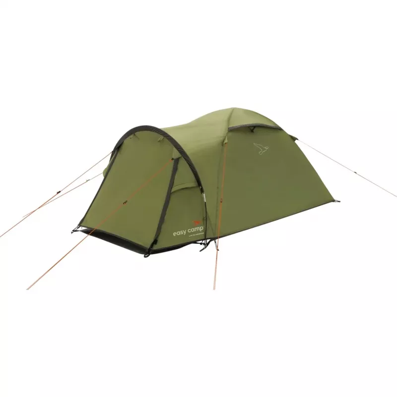 Easy Camp Setesdal 2 koepeltent (olijfgroen, met tunnelvoorluifel, model 2025)