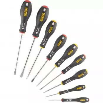 Handschroevendraaierset STANLEY FATMAX FMHT65439-0 — platte schroevendraaiers, verschillende maten