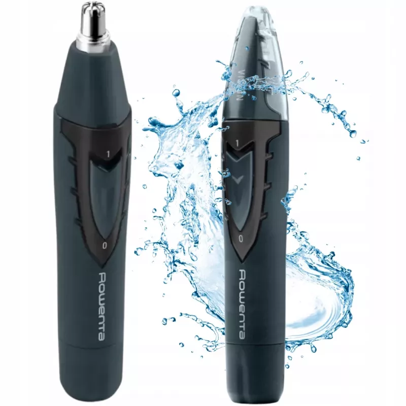 Precisietrimmer ROWENTA TN3011F0 voor oren en neus, batterij AA 1,5 V, blauw