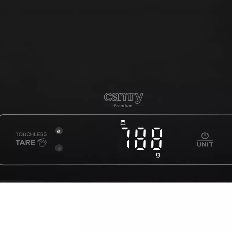 Keukenweegschaal Camry CR 3175 maximaal gewicht 15 kg verdeling 1 g display LED zwart