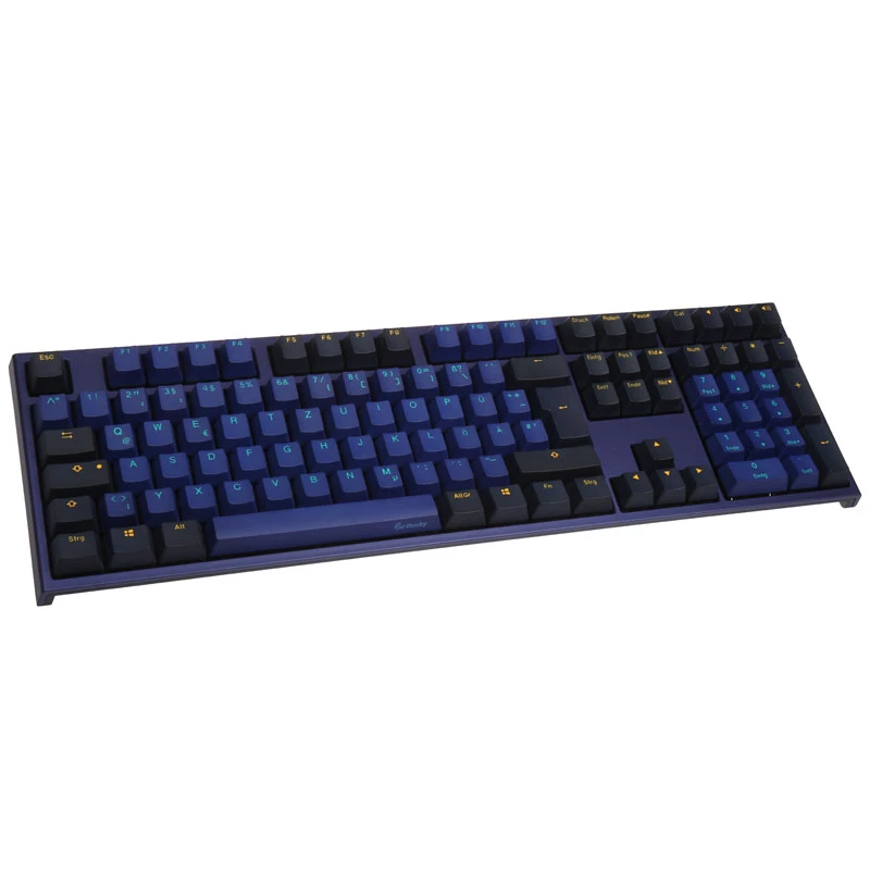 Toetskap Ducky Horizon DKSA109-DEPDBBZOH PBT-materiaal zwart blauw