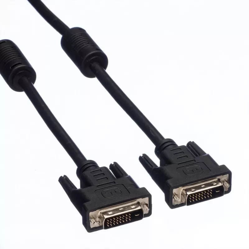 DVI-kabel ITB Monitor DVI (24+1) Dual Link M/M 5 m