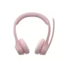 Logitech 981-001412 Hoofdtelefoon/Headset Draadloos Beugel Kantoor/Callcenter Bluetooth Roze