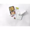Lunchcontainer ZWILLING FRESH & SAVE 1 l, kunststof met siliconenafdichting, grijs/wit