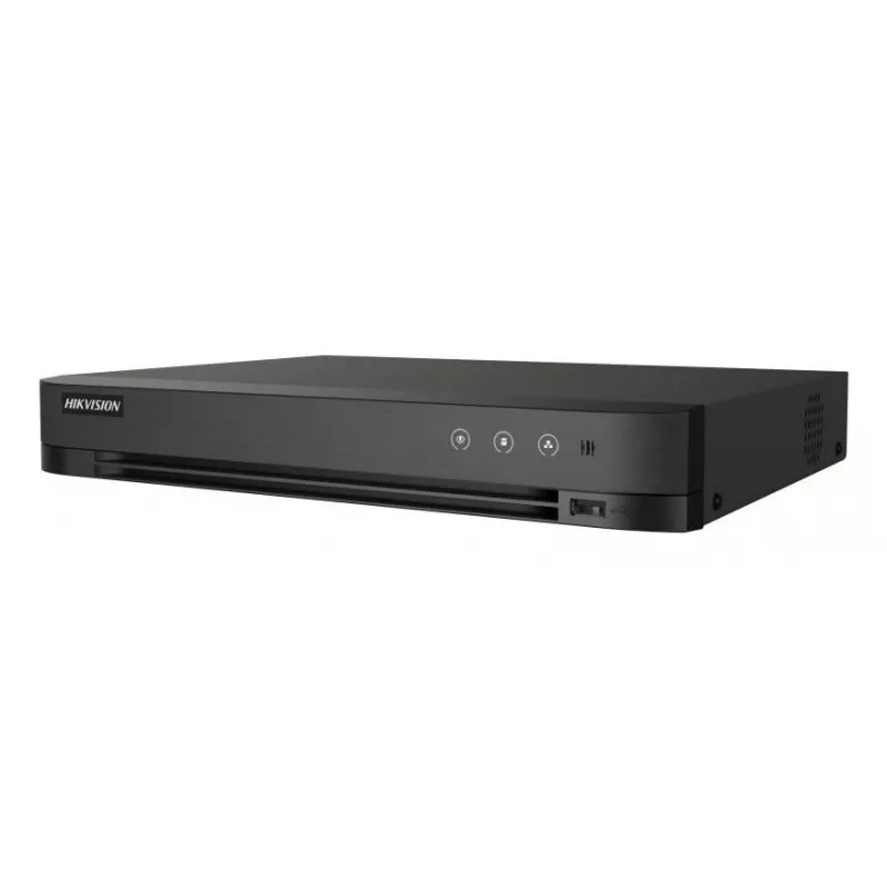 DVR Hikvision Pro Series 4-kanaals 1080p H.265 AcuSense zwart