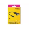 Seriële kabel DeLOCK 63908 zwart 0,15 m DB-9