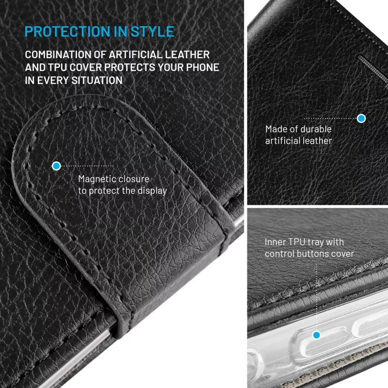 FIXED Opus voor Samsung Galaxy S26+, zwart | Vaste achterkant