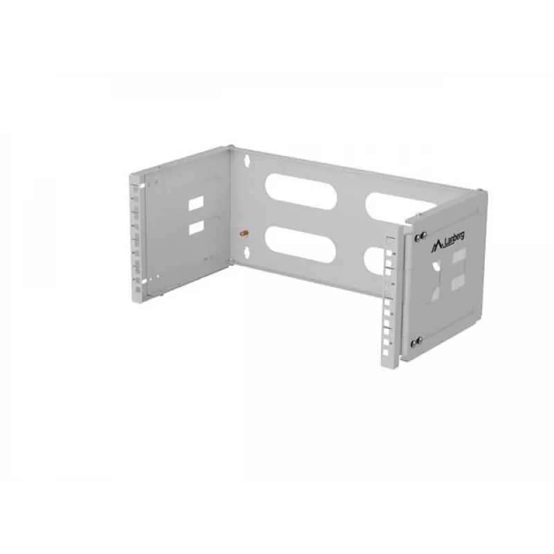 19 inch wandmontagerack 4U LANBERG — 497×400/240 mm, grijs
