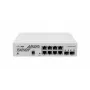 Netwerkswitch MikroTik CSS610-8G-2S+IN — 8x Gigabit RJ-45, 2x SFP+ 10G, PoE, 12–57V ingang