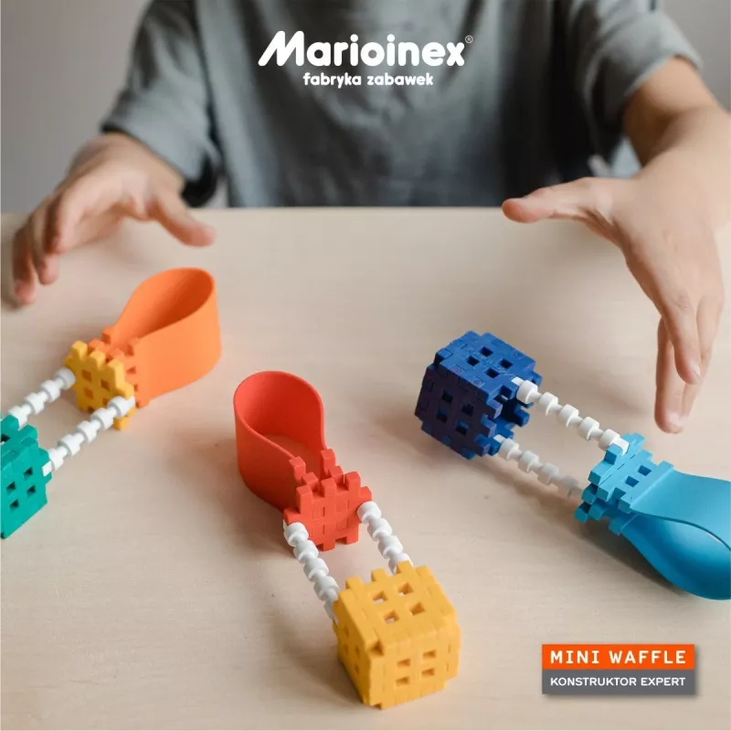Marioinex Mini Waffle bouwblokken Constructor Expert, 501 stuks