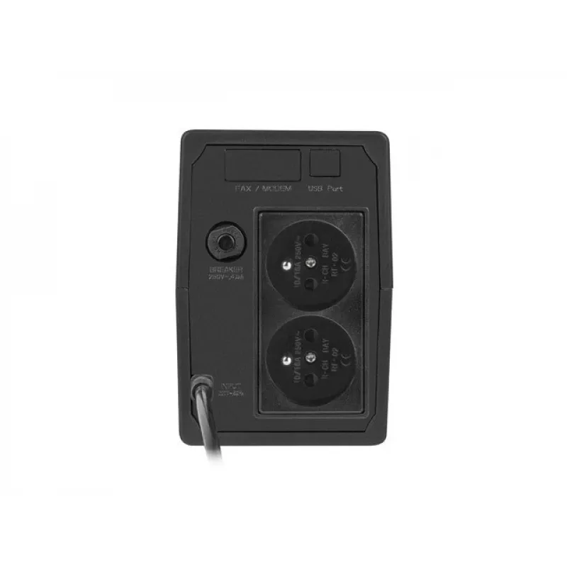 ARMAC Home Lite HL/850E/LED/V2 line-interactive UPS 850VA / 480W, 2× type E-stopcontact, AVR, 12V 9Ah accu, 40 dB