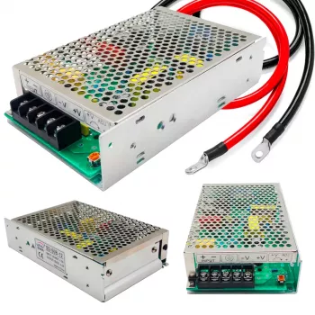 DC/DC-spanningsomvormer Extralink SD-50C-24 48V→24V 50W passief gekoelde metalen behuizing
