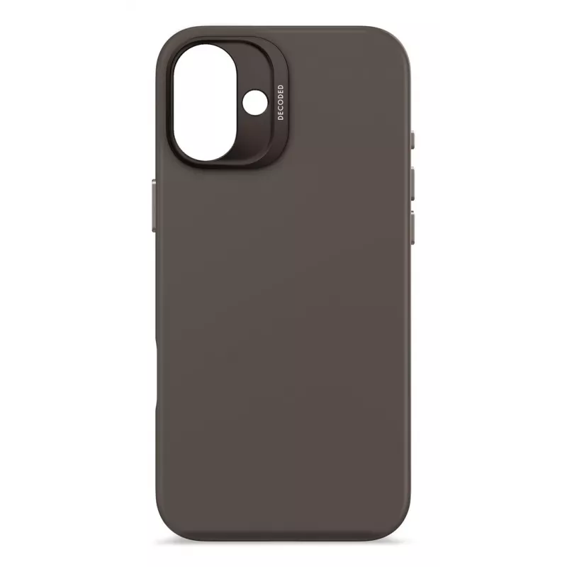 Cover Decoded Silicone hoesje iPhone 16 Plus 17 cm zwart
