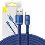 Baseus Crystal Shine kabel USB naar USB-C, 100W, 2m (blauw)