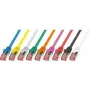 LogiLink CQ2077S RJ45 netwerkkabel, patchkabel CAT 6 S/FTP 5,00 m geel vlamvertragend, met trekontlasting