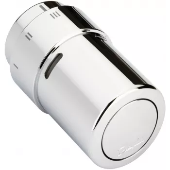Thermostatische radiatorkraan Danfoss 013G6170 chroom draaiknop 8-28°C